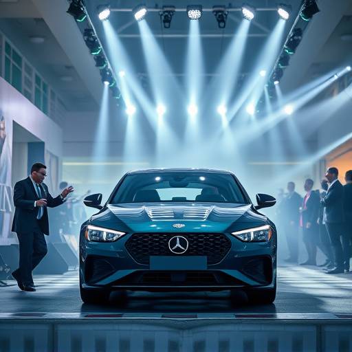 Photographies de l'evenementiel de lancement d'une nouvelle voiture, mettant en sc√®ne des performances artistiques, des pr√©sentations techniques et des invit√©s VIP.